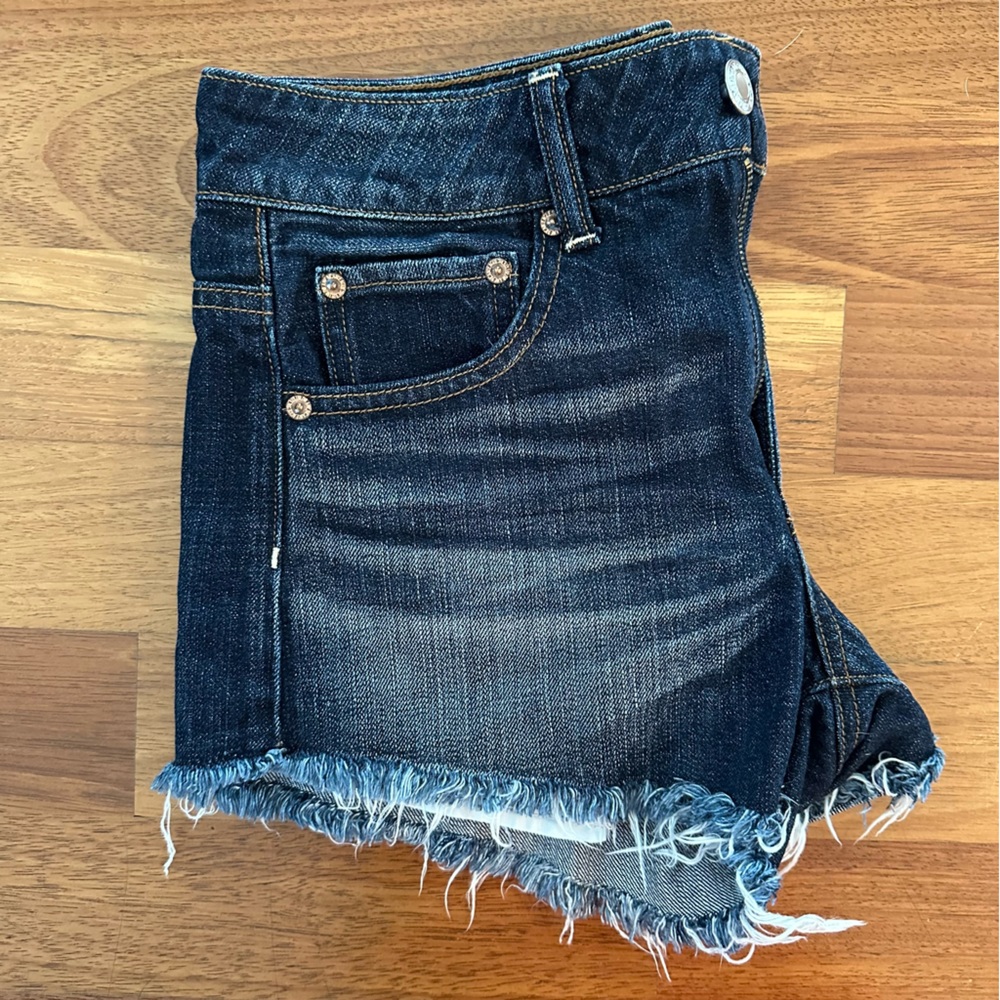 American Eagle Hi Rise Festival Jean Shorts